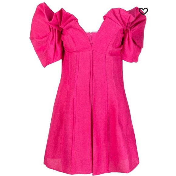 NWT Cult Gaia Asal Off Shoulder Dress - Picture 2 of 8